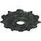 Ekena Millwork Preston Ceiling Medallion (Fits Canopies up to 4"), 17 1/2"OD x 4"ID x 1"P, Painted Turtle Crackle CM17PRPTC - alternate 3
